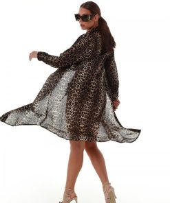 Bluepoint Μακρυμάνικη Πουκαμίσα-Φόρεμα 'ANIMAL POWER' Κωδ. 24084054