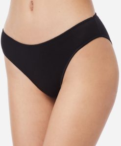 Miss Minerva Βαμβακερό Γυναικείο Invisible Brazil 3 τμχ Κωδ. 90-81361 Μαυρο