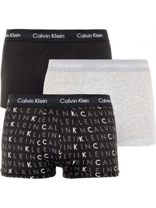 Calvin Klein Ανδρικό Boxer Low Rise 3 Τεμάχια Κωδ. 0000U26664G-YKS