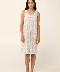 Vamp Γυναικείο Βαμβακερό Νυχτικό Εγκυμοσύνης και Θηλασμού Με Πατιλέτα Κωδ. 22243