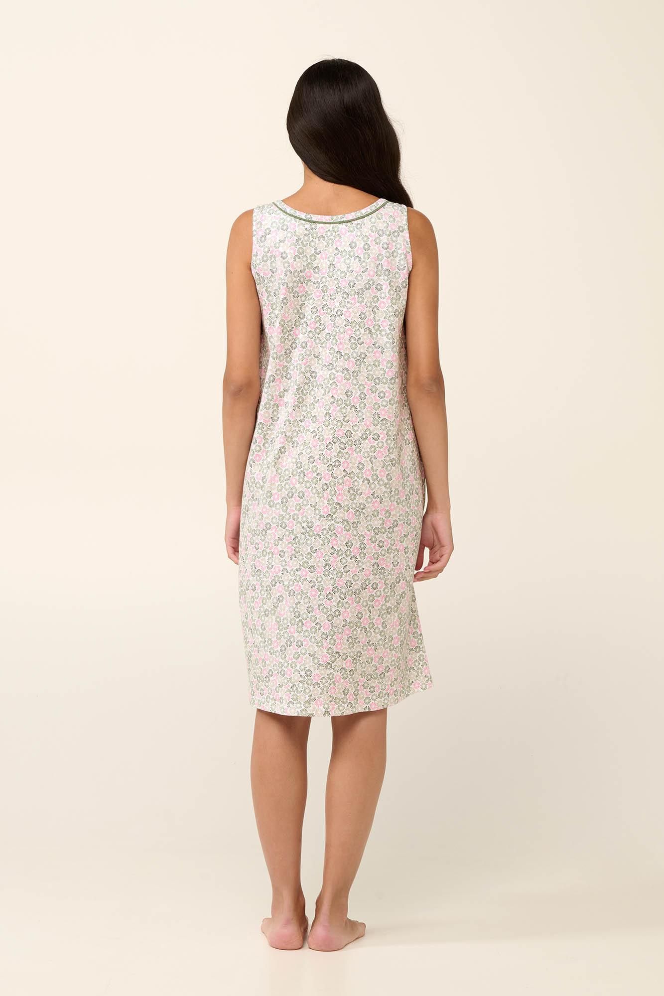 Vamp Γυναικείο Βαμβακερό Νυχτικό Εγκυμοσύνης και Θηλασμού Με Πατιλέτα Κωδ. 22243