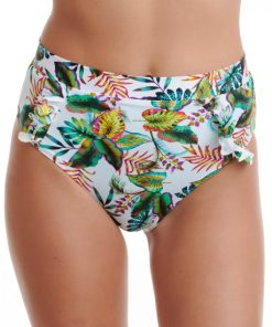 Erka Mare Γυναικείο Ψηλόμεσο Σλιπ Μαγιό Με Βολάν Στο Πλάι Κωδ. 20323