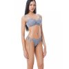 Bluepoint Στράπλες Σουτιέν Cup D Μαγιό Μόδας 'CANDY RUSH' Κωδ. 25066004D σιελ