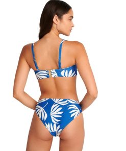 BLU4U Γυναικείο Στράπλες Cup D Τοπ Μαγιό 'COCO LEAF' Κωδ. 25366194D