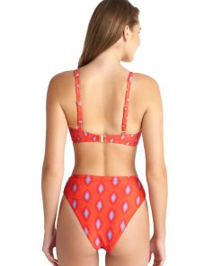 BLU4U Σλιπ Μαγιό Ψηλόμεσο ''CORAL REEF'' Κωδ. 25365239