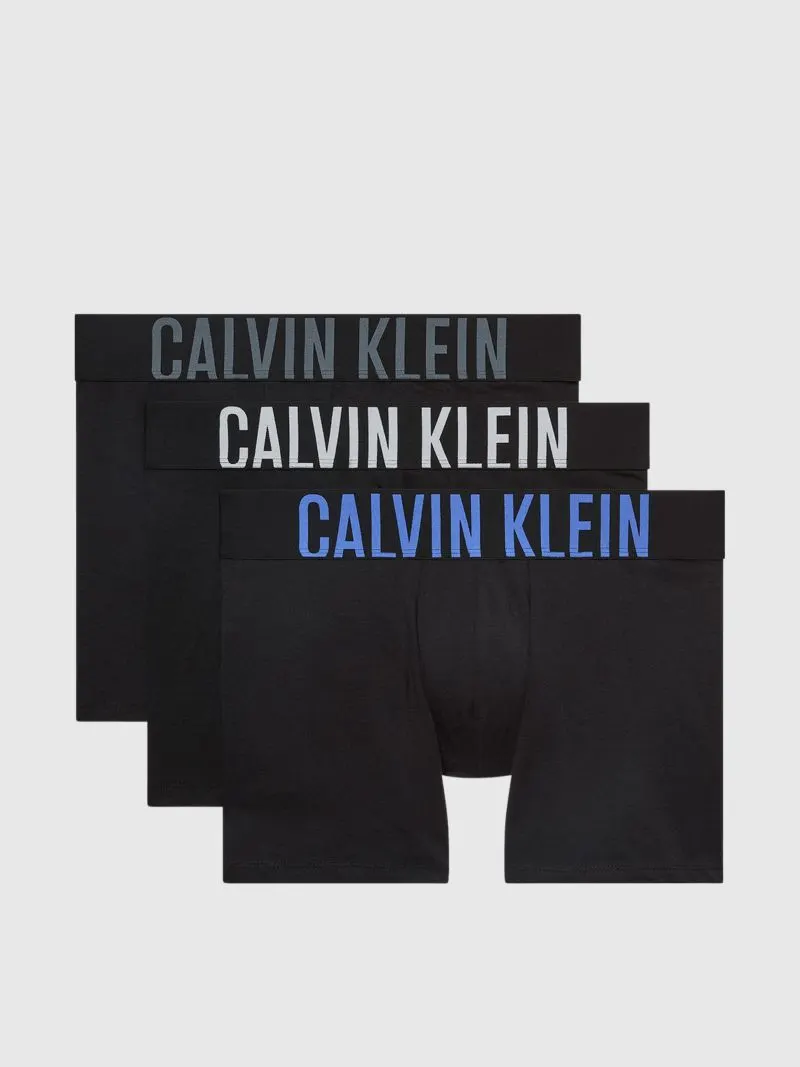 Calvin Klein Ανδρικό Boxer Intense Power Cotton Stretch 3 Τεμάχια Κωδ. 000NB3608A ZDM