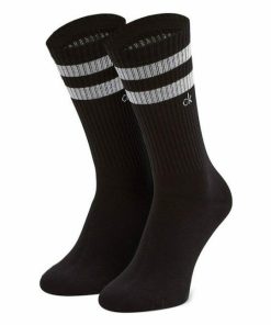 Calvin Klein Ανδρικές Μονόχρωμες Κάλτσες 2Pack Κωδ. 31399303 μαυρες