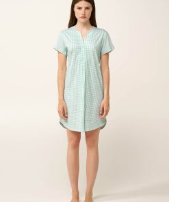 Vamp Γυναικεία Βαμβακερή Νυχτικιά- Πουκαμίσα Σειρά "Pillow Talk" Κωδ. 24355