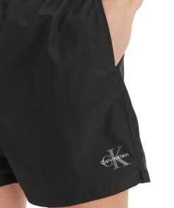 Calvin Klein Ανδρικό Μαγιό Σορτς Με Απλό Λάστιχο Στη Μέση Σε Μεγάλα Μεγέθη Κωδ. LV00N61045 UB1