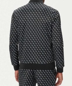 Guess Ανδρική Ζακέτα Φόρμας Με Λογότυπο All Over Κωδ. Z2BQ06FL04Q
