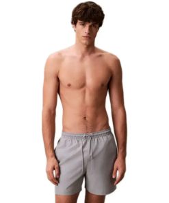 Calvin Klein Ανδρικό Μαγιό Σορτς Με Απλό Λάστιχο Στη Μέση Κωδ. LV00N61045 VDF
