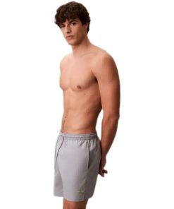 Calvin Klein Ανδρικό Μαγιό Σορτς Με Απλό Λάστιχο Στη Μέση Κωδ. LV00N61045 VDF