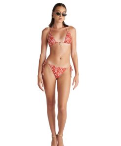 Blu4U Τρίγωνο Σουτιέν Μπικίνι 'CORAL DAMASK' Κωδ. 26366420
