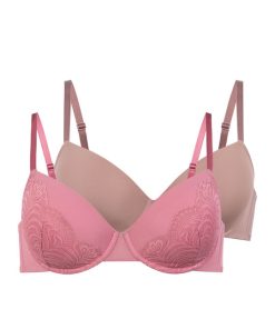 Dorina Γυναικείο Σουτιέν Lincolin 2pp Demi BH Cup E Κωδ. Fxtt0040la189-2x0518