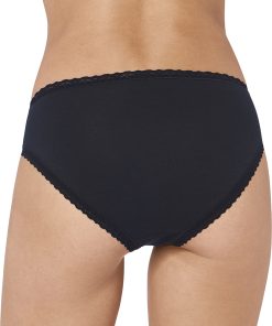 Sloggi Γυναικεία Σλιπ Mini Go Crush 3Pack Με Δαντέλα Κωδ. 10219685 μαυρο=μαυρο-μαυρο