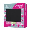 Sloggi Γυναικεία Σλιπ High Leg Go Crush 3Pack Με Δαντέλα Κωδ. 10219663 μαυρο-μαυρο-μαυρο