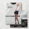 Mura Καλσόν Με Σχέδιο Δαντέλα Μαύρο 30 Den Κωδ. C4295